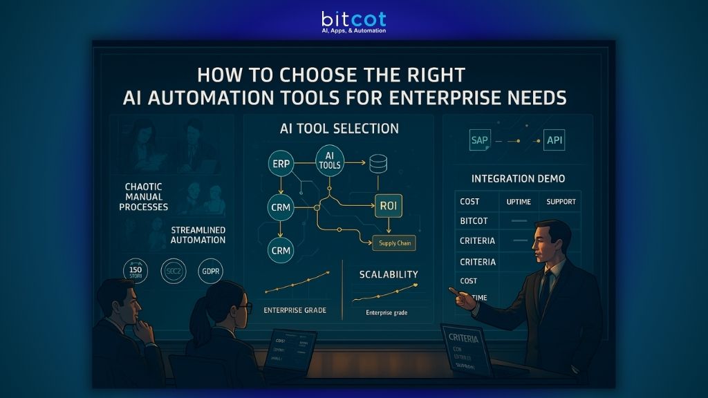How to Choose the Right AI Automation Tools for Enterprise Needs
