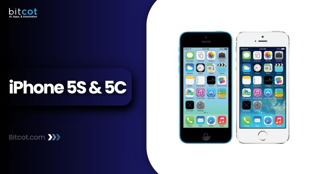 iphone 5s and 5c