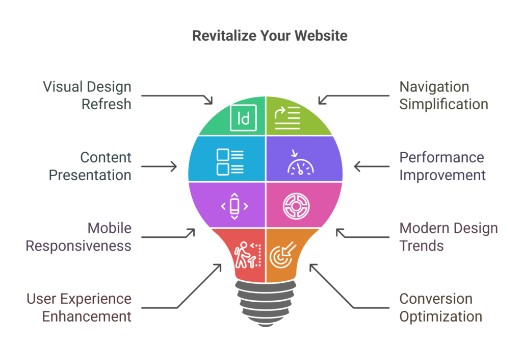 How to Give Your Existing Website a Makeover visual selection