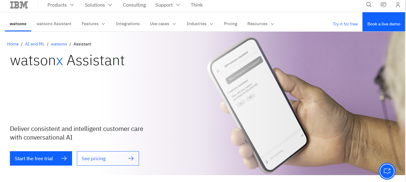 IBM Watson Assistant