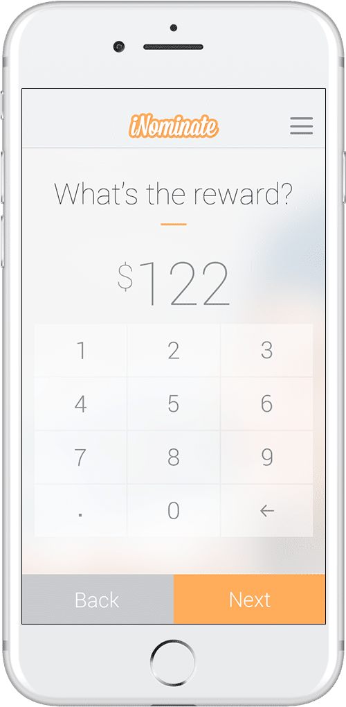 iNominate List Screen Three