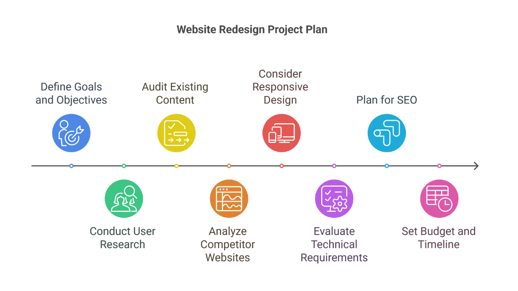 website redesign plan